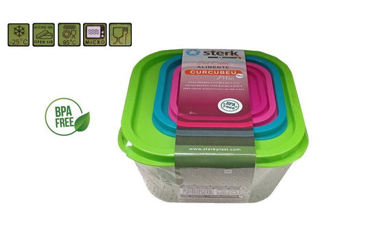 Boîte alimentaire  4 pièces