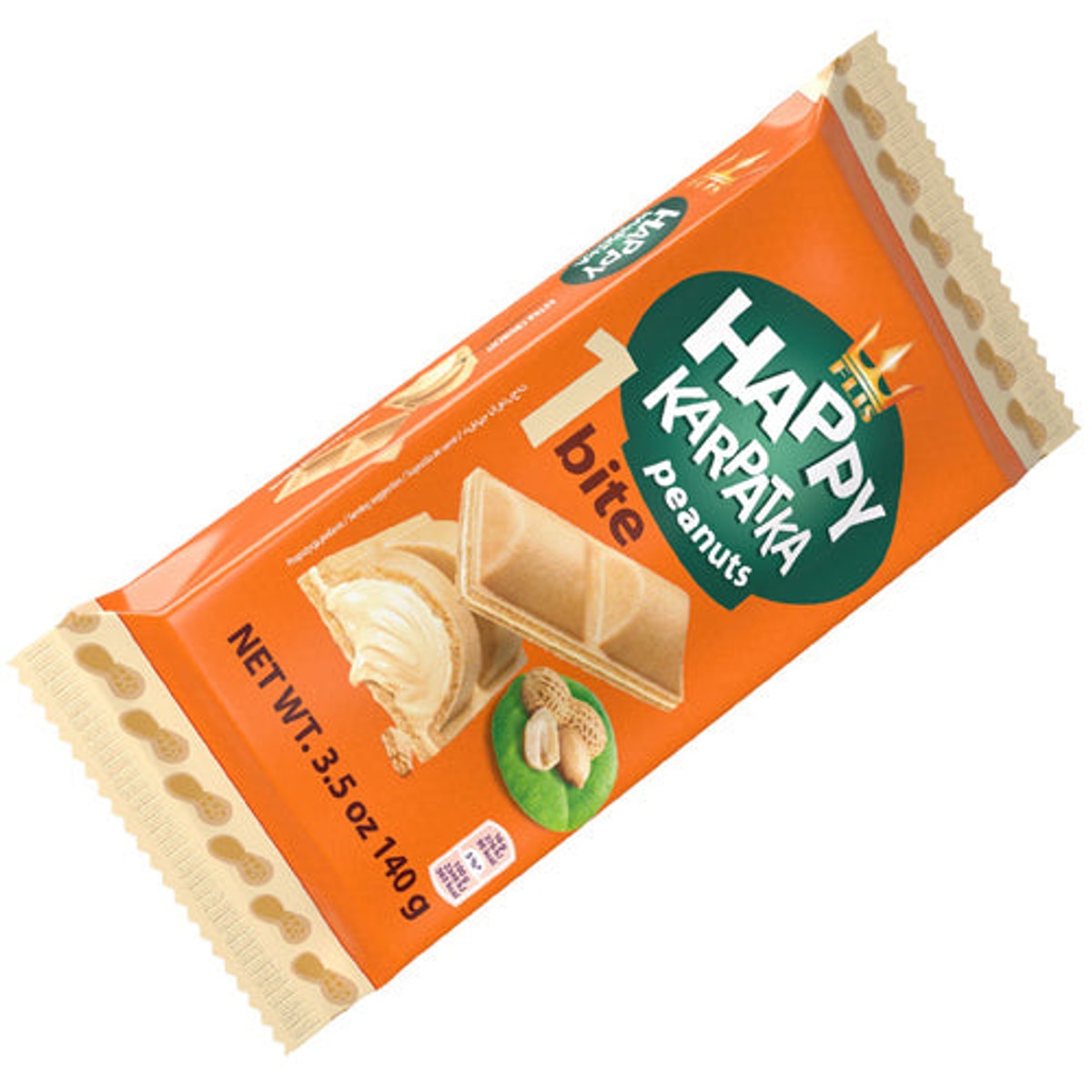 FLIS Happy Karpatka PEANUT 140g x 12 VE