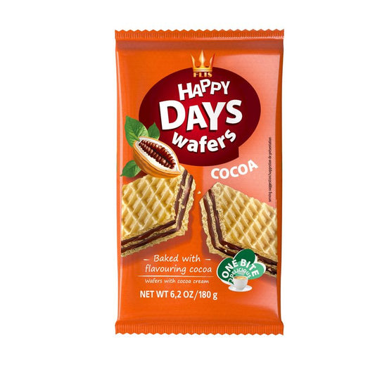 FLIS Happy Days Wafers COCOA 180g