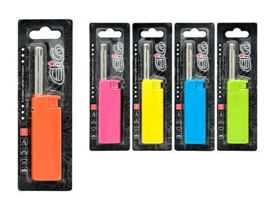 Briquet Allumeur piézoélectrique rechargeable mix