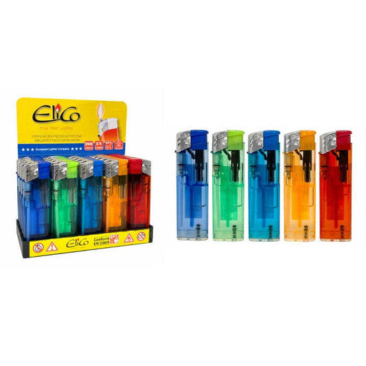 Briquet piézoélectrique valve de remplissage couleurs mix