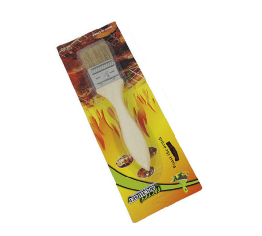 Brosse à barbecue pour gril en bois 17 cm