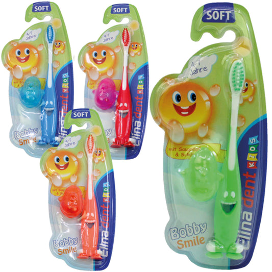 Brosse à dents 4-7 ans avec la figure de jo