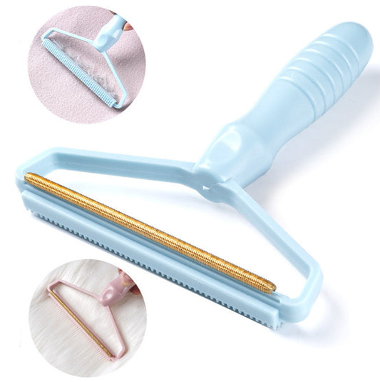 Brosse pour vêtements pelucheux.