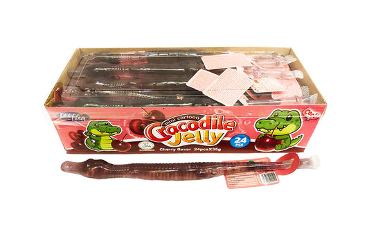 CHERRY CROCODILE MINI CARTOON JELLY