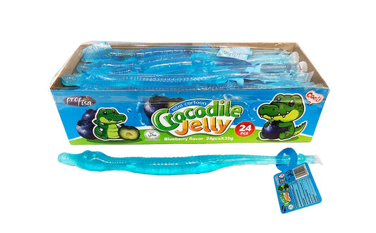 BLUEBERRY CROCODILE MINI CARTOON JELLY
