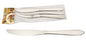 Couteaux acier inoxydable 22x1,5 cm lot de 3