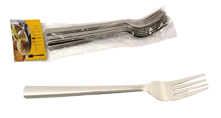 Fourchettes en acier lot de 6 pièces