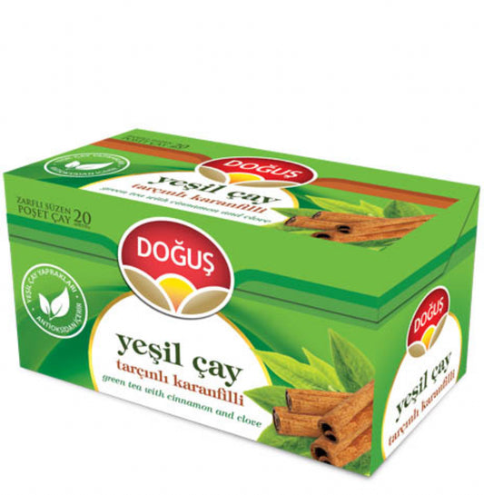 Dogus sachets Thé Vert - clou de girofle 20x