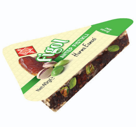 Barres triangle aux dattes pistache 40g