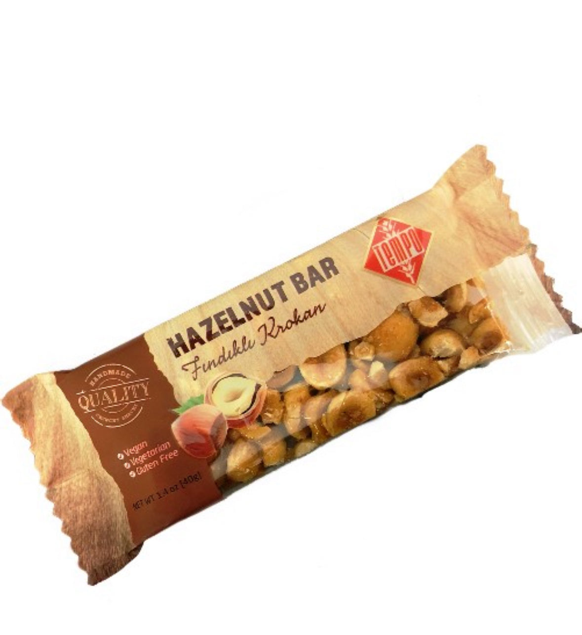 Barres de noisettes 40g
