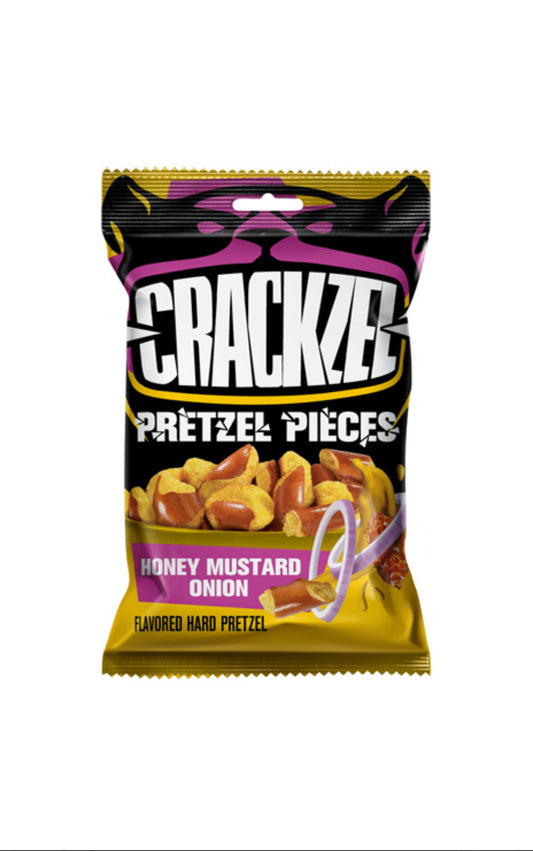 Crackzel Honey mustard onion 85g