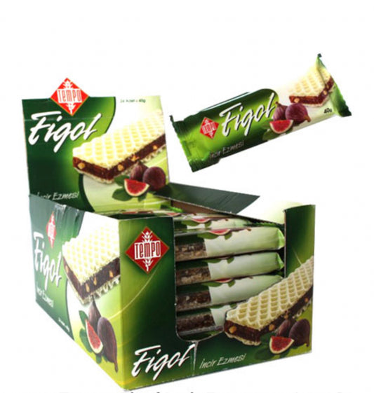 Barres pâte de figues aux noisettes 40g