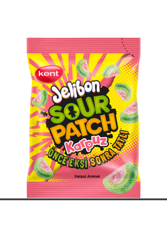 Gummy sour patch pastèque 160g