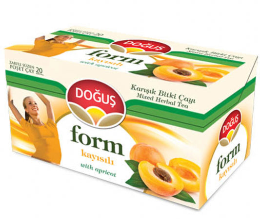 Dogus sachets Thé Form abricot 20x