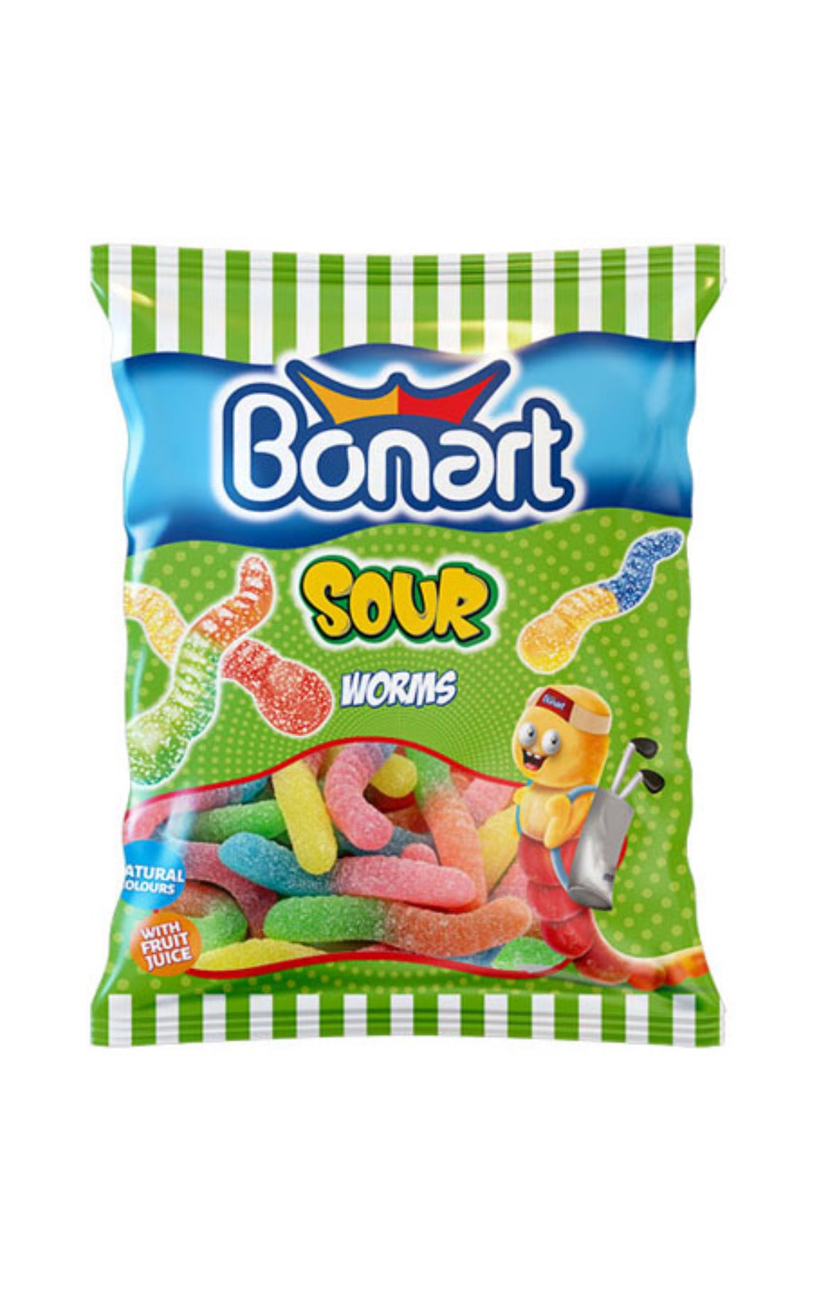 Gummy sour Worms 80g