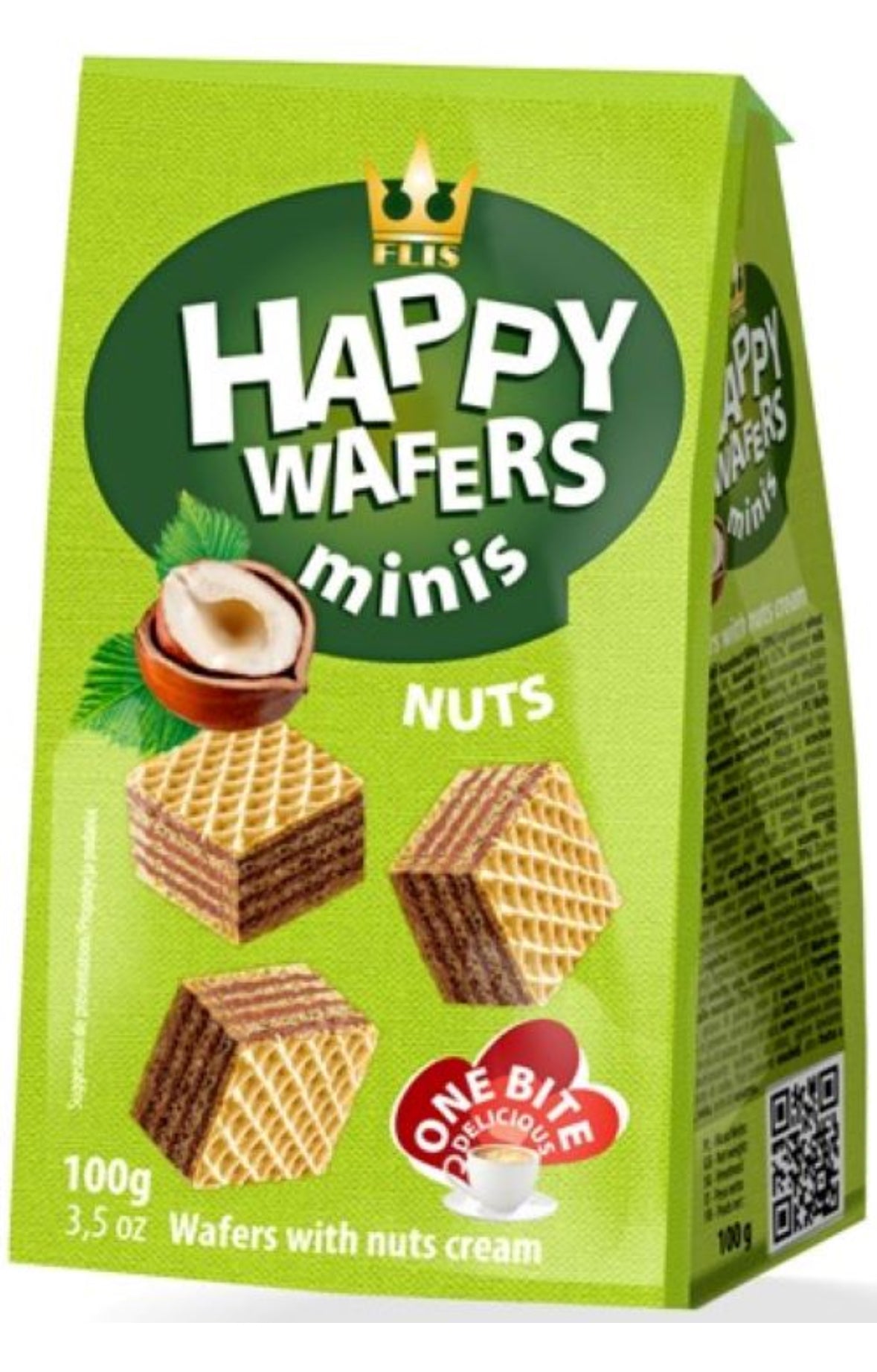 Happy wafers nuts 100g