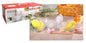 Bol, saladier en verre 12x5,5 cm, lot de 6