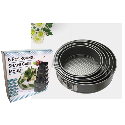 Moule à charnière, moule à pâtisserie  lot de 6