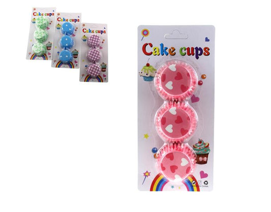 Moules à cupcakes, caissettes à muffins, lot de 75, 6 cm
