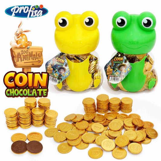 FROG CHOCOLATE COINS