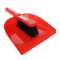 Pelle + balai 28x20 cm ROUGE