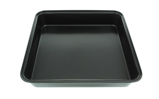 Plaque de cuisson, carrée NOIRE, 27x4,5 cm