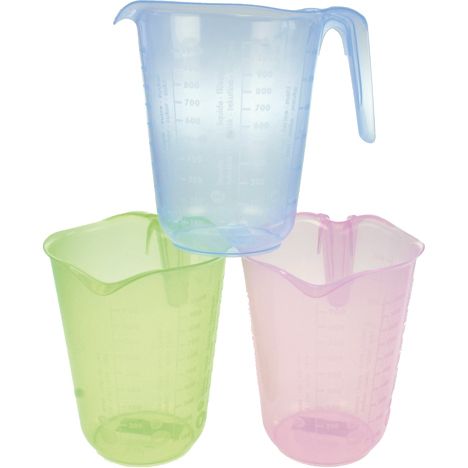 Pot de mesure 1 litre couleur