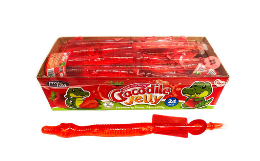 STRAWBERRY CROCODILE MINI CARTOON JELLY