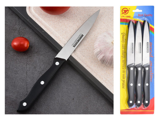 Set de 3 couteaux à fruits et légumes 22,5x2 cm