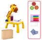 Table à colorier GIRAFE