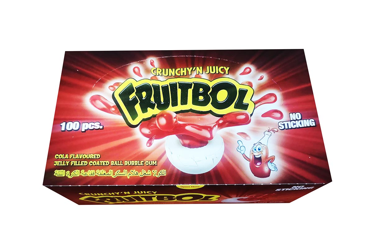 FRUITBOL COLA CHEWING GUM