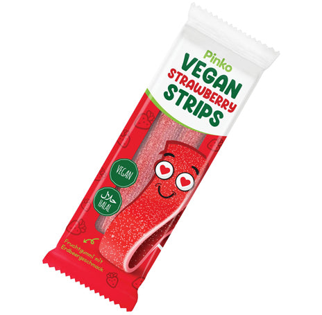 Pinko Vegan Fraise Strips 160g