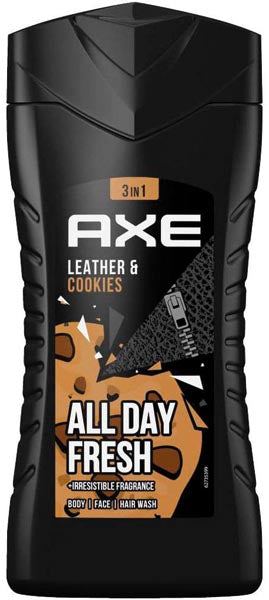Ax Shower 250ml Collision Cuir & Cookies