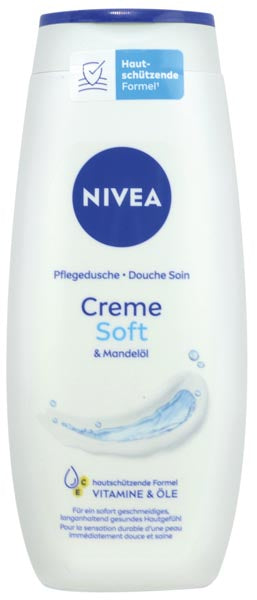 Gel douche Nivea 250 ml Crème Douce