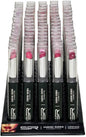 Rouge à lèvres cosmétique rouge et rose, plateau de 75 pièces, 12 couleurs