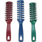 Brosse à cheveux squelette Kusto, couleurs assorties, 20 cm