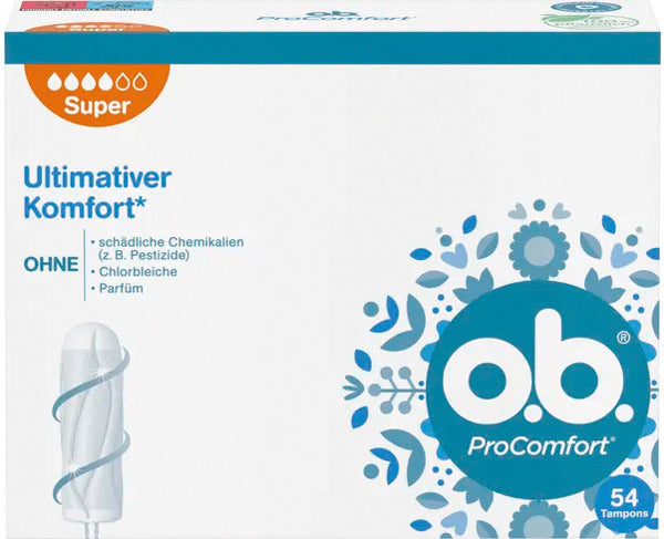 MÉTÉO. Tampons Pro Comfort Super 54