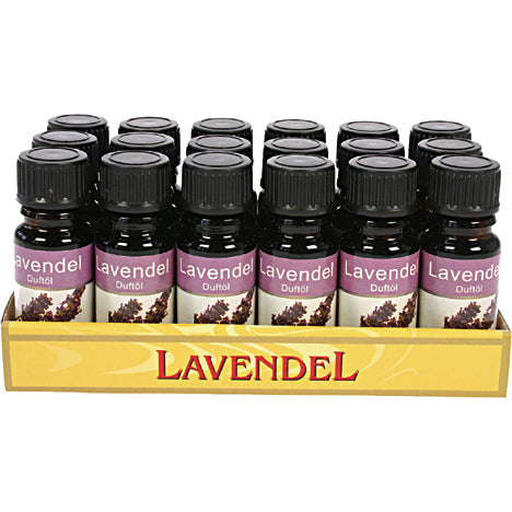 Huile parfumée à la lavande, flacon en verre de 10 ml