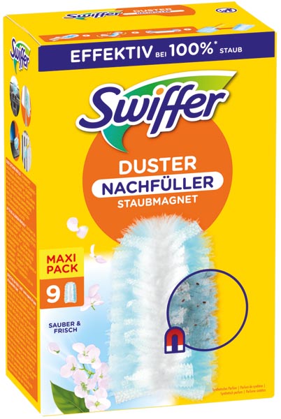 Recharge pour plumeau Swiffer, 9 lingettes Febreze