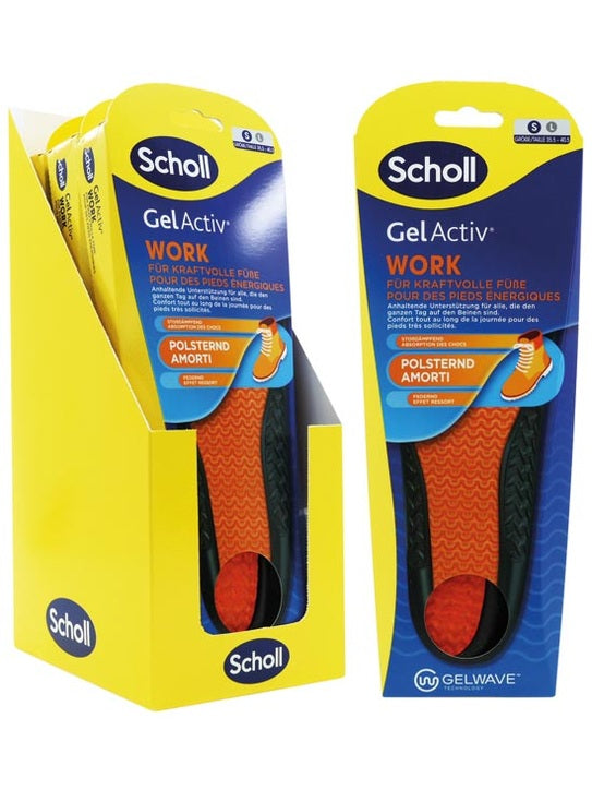 Semelle intérieure Scholl GelActive Work, taille S