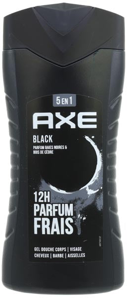 Gel douche Axe 250 ml Noir