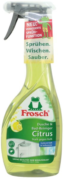 Nettoyant douche et salle de bain Frosch aux agrumes 500 ml