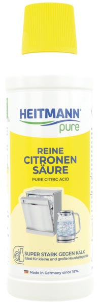 Acide citrique pur Heitmann 500 ml