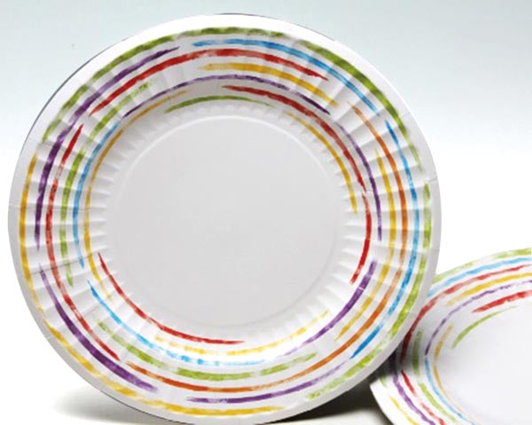 Assiettes de fête, lot de 4, prix par lot !