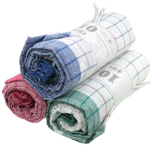 Torchon 45 x 70 cm, lot de 1, couleurs assorties, 50 g, 100 % coton