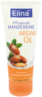 Crème mains à l'huile d'argan Elina, tube de 75 ml