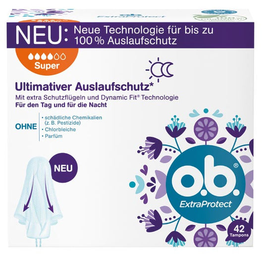 O.B. Extra Protect Jour + Nuit Super 42