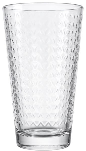 Verre à boire 380 ml STARS, avec texture