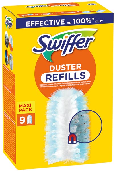 Recharge pour plumeau Swiffer (9 lingettes)
